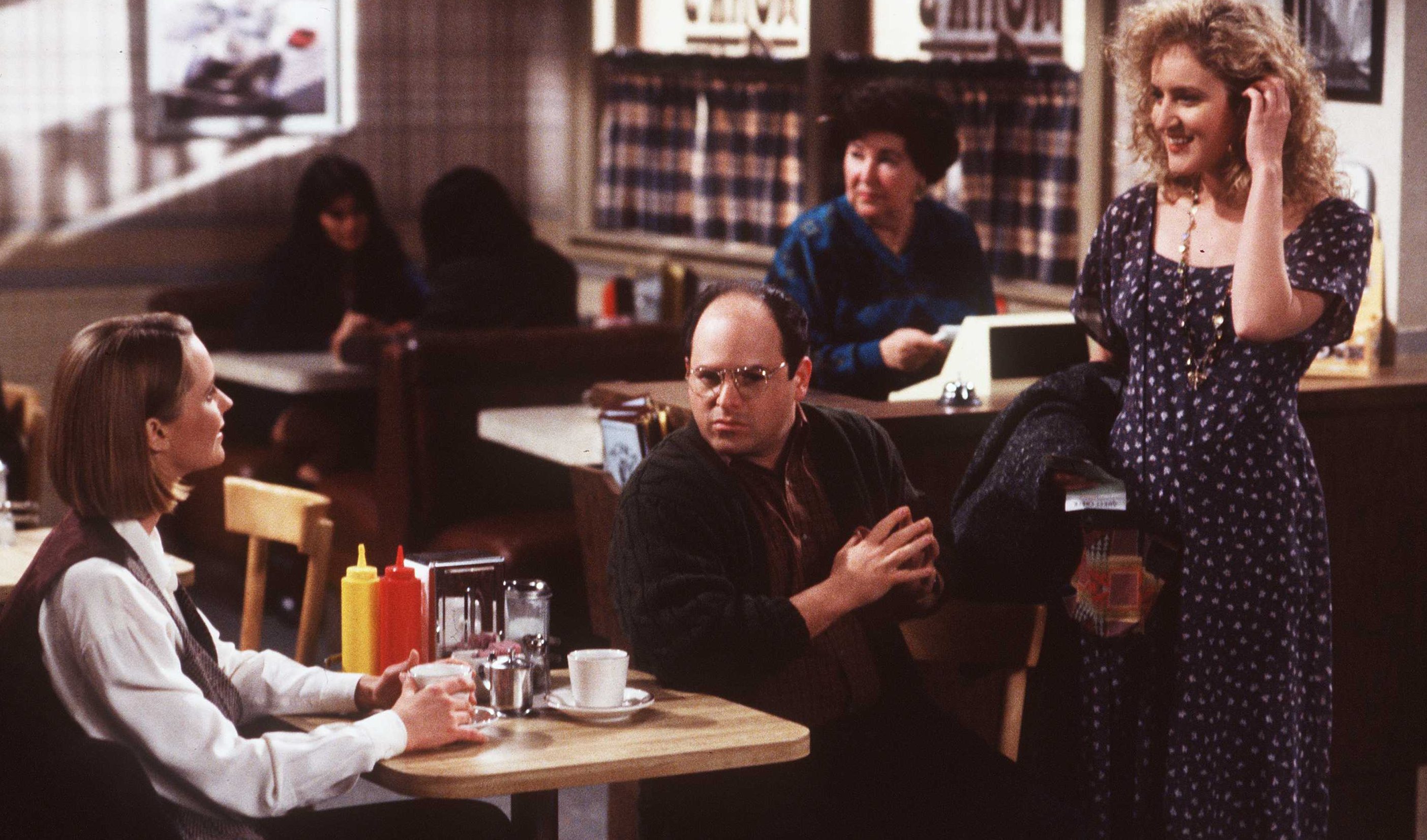 3/3/93 "Seinfeld" -"The Smelly Car" Jason Alexander And Heidi Swedberg (Photo By Getty Images)