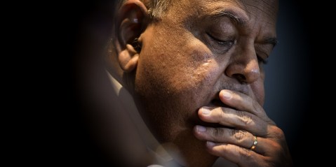 Pravin Gordhan’s rough ride from anti-corruption hero to being an integral part of SA’s problem