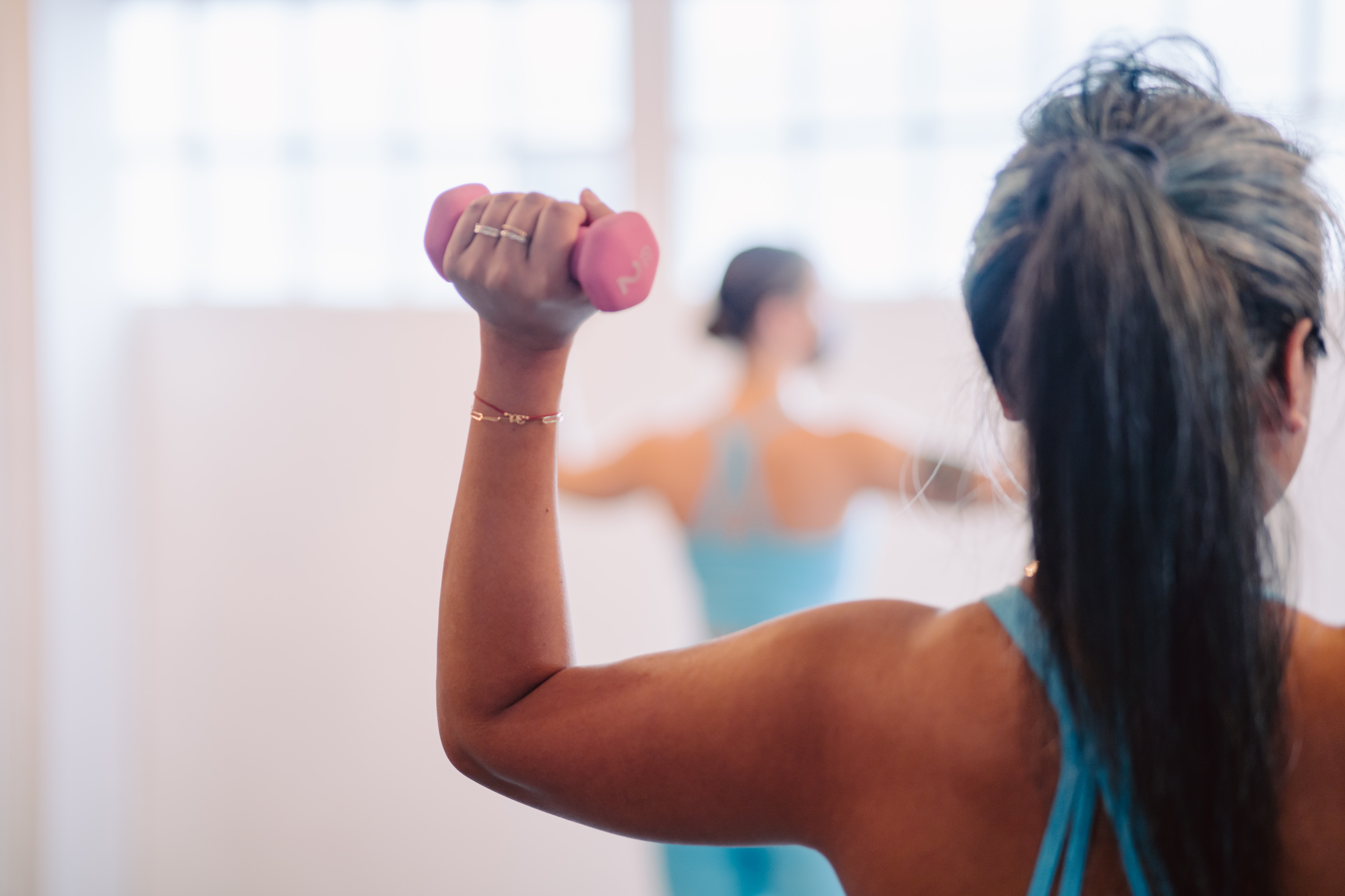 Research suggests weightlifting may be beneficial for postmenopausal and perimenopause women. Image: Alexandra Tran / Unsplash