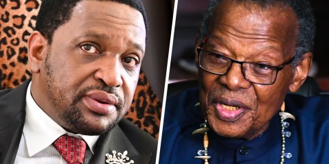 Zulu King Misuzulu denies tensions with Buthelezi, but signs of strain are emerging