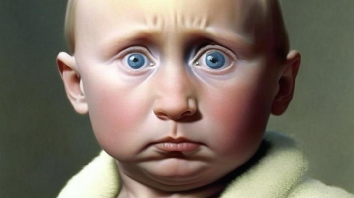 AI Image Generator, prompt 'Vladimir Putin as a baby' | gencraft.com