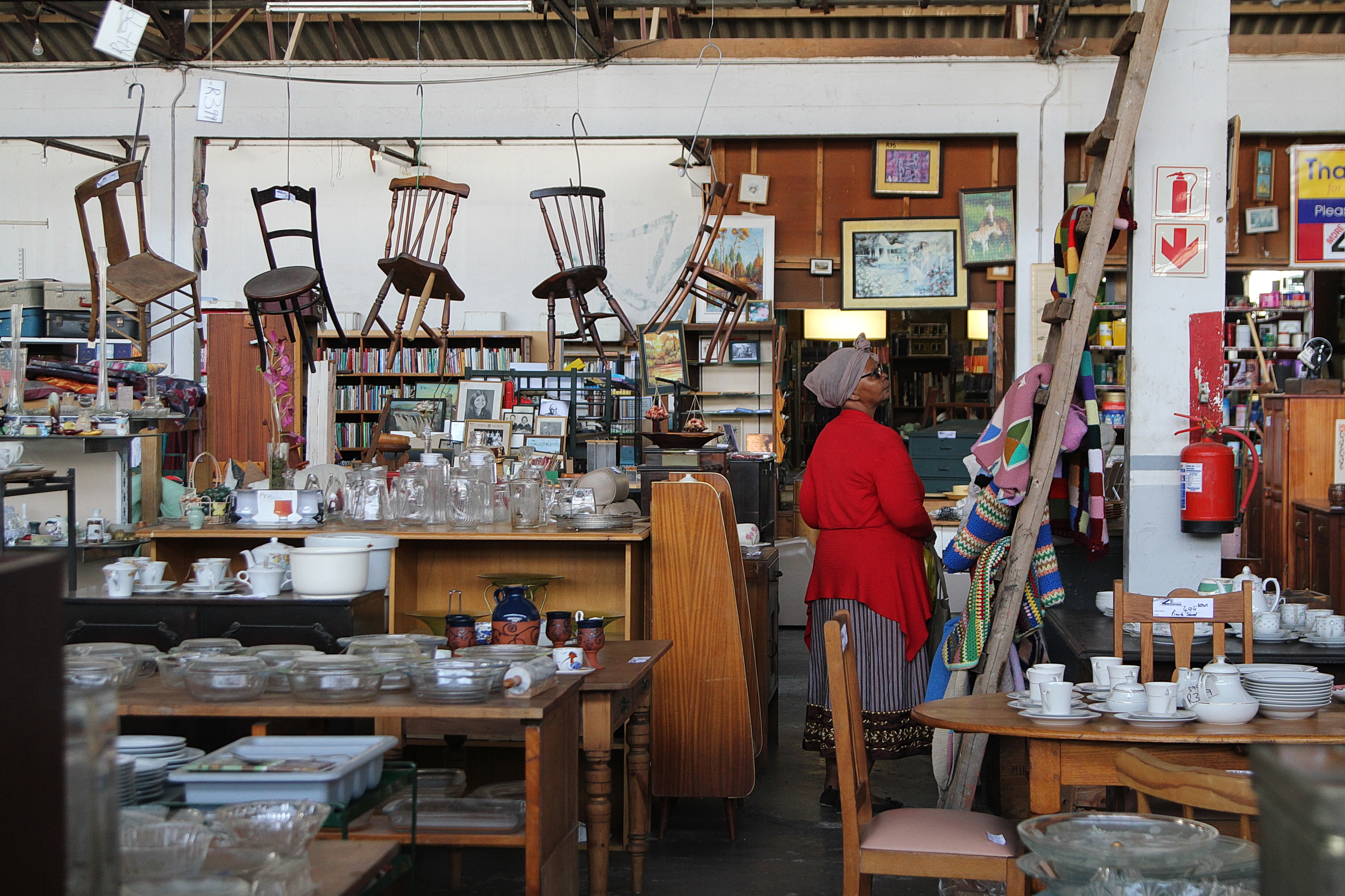 Part of the cavernous interior of More4Less in Cradock. Image: Chris Marais