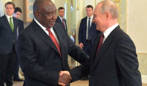 Ramaphosa meets Putin and presents 10-point plan to end war between Ukraine and Russia