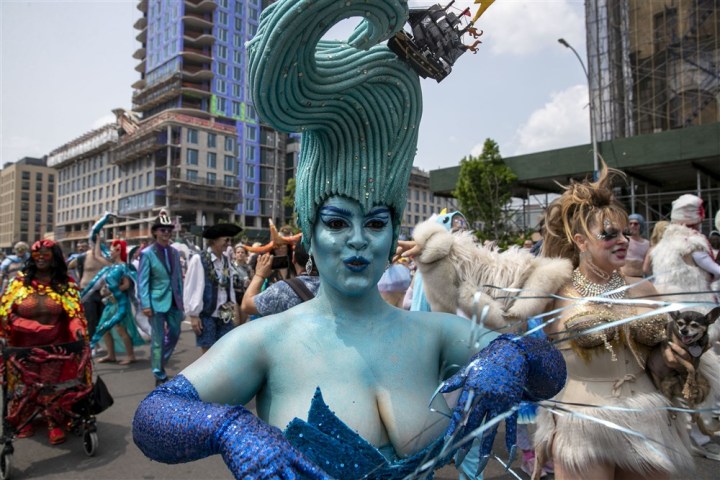 The annual Mermaid Parade at Coney Island, and more from around the world