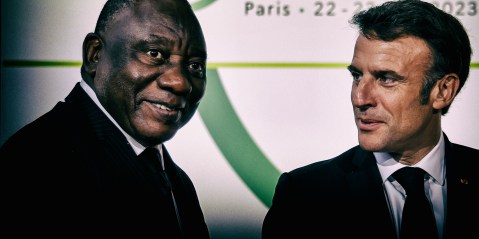 Emmanuel Macron’s wish to attend BRICS summit a tricky litmus test for South Africa