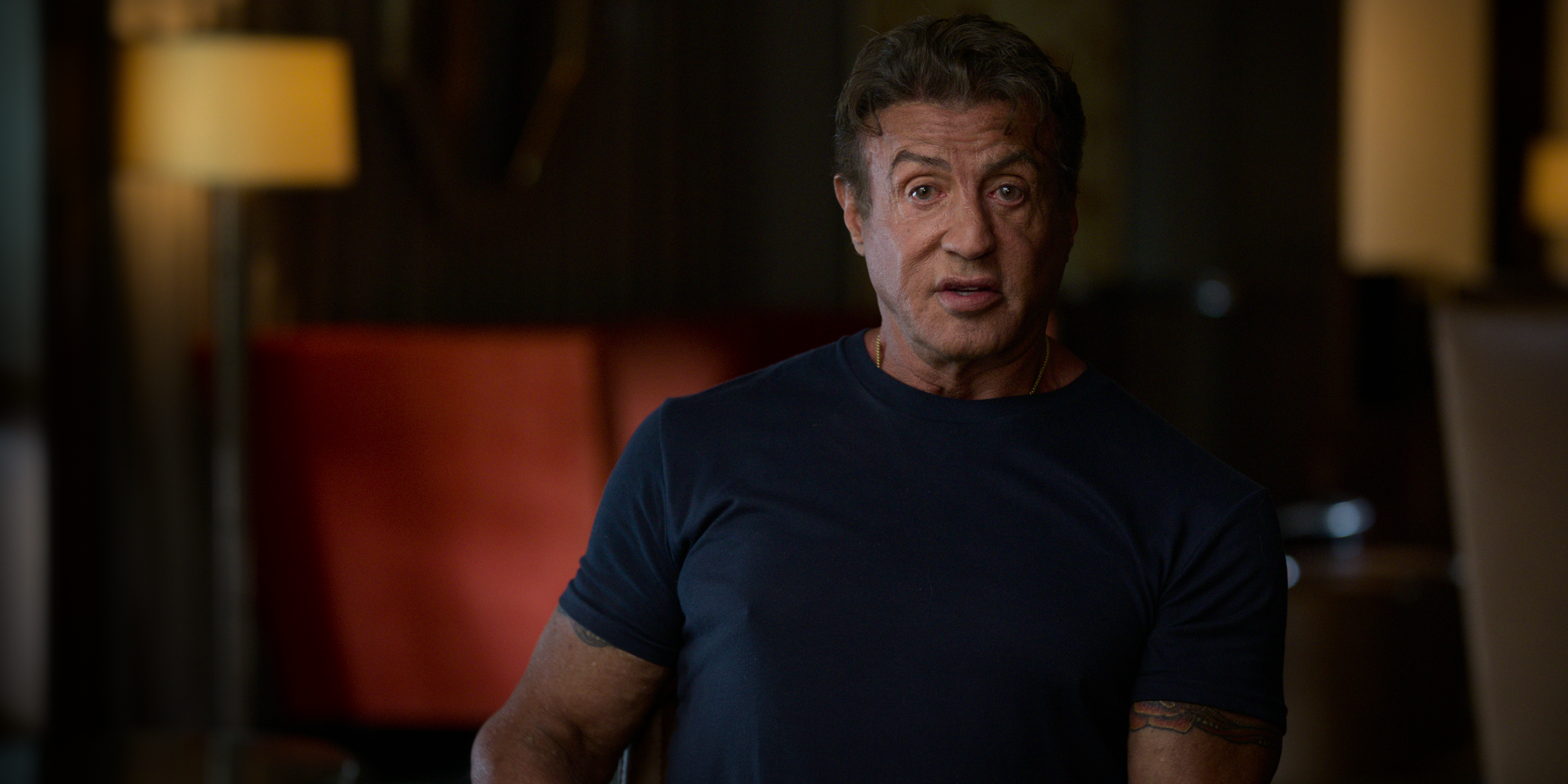 Sylvester Stallone speaks about his rivalry with Arnold Schwarzenegger. Image: Netflix / Supplied