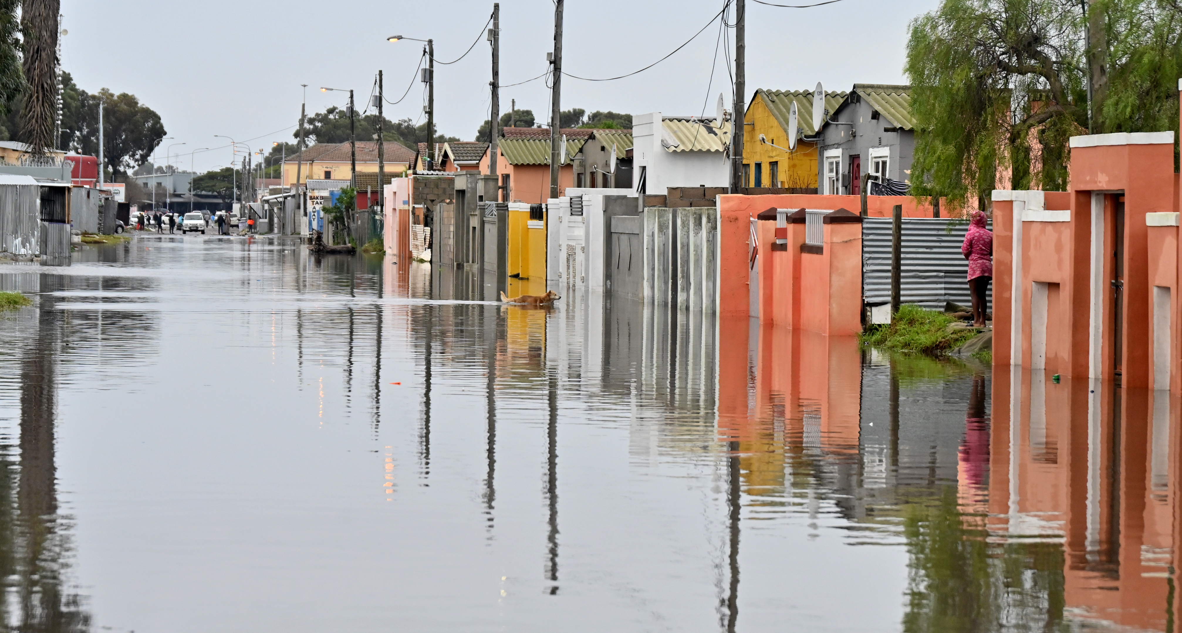flooding Cape Town