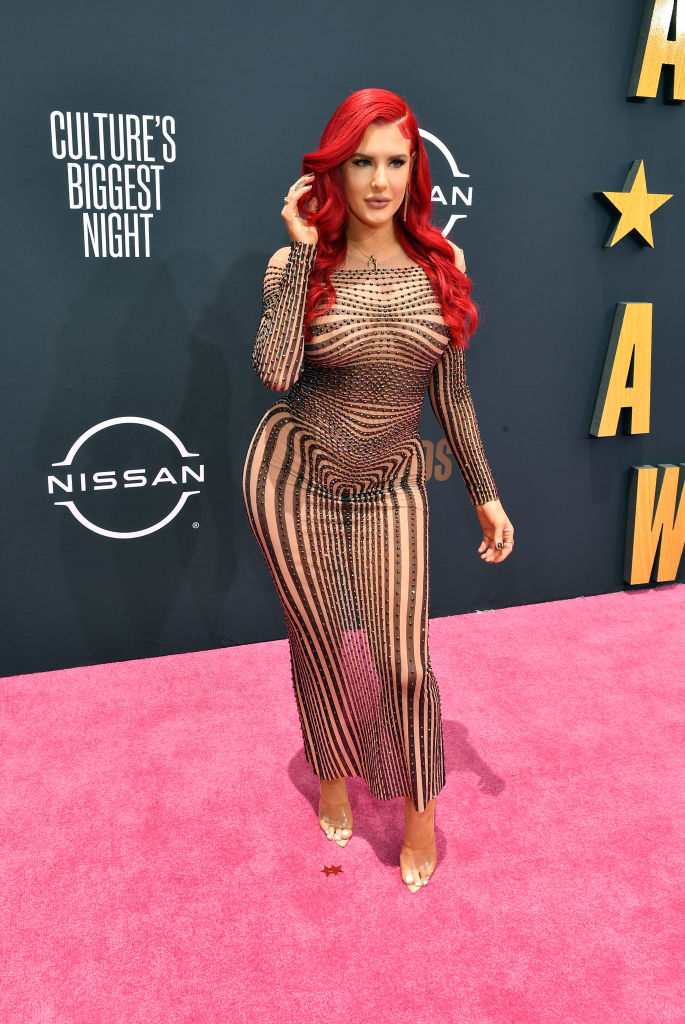 Justina Valentine attends the BET Awards 2023 at Microsoft Theater on June 25, 2023 in Los Angeles, California. (Photo by Paras Griffin/Getty Images for BET)