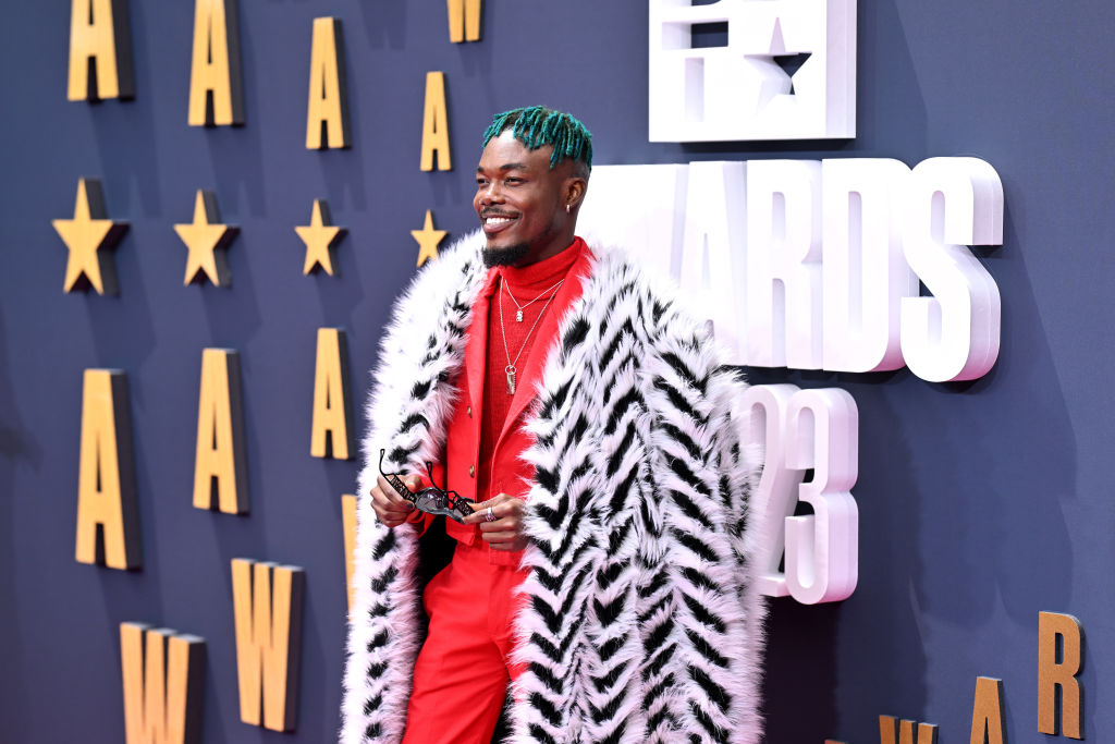 Camidoh attends the BET Awards 2023 at Microsoft Theater on June 25, 2023 in Los Angeles, California. (Photo by Paras Griffin/Getty Images for BET)