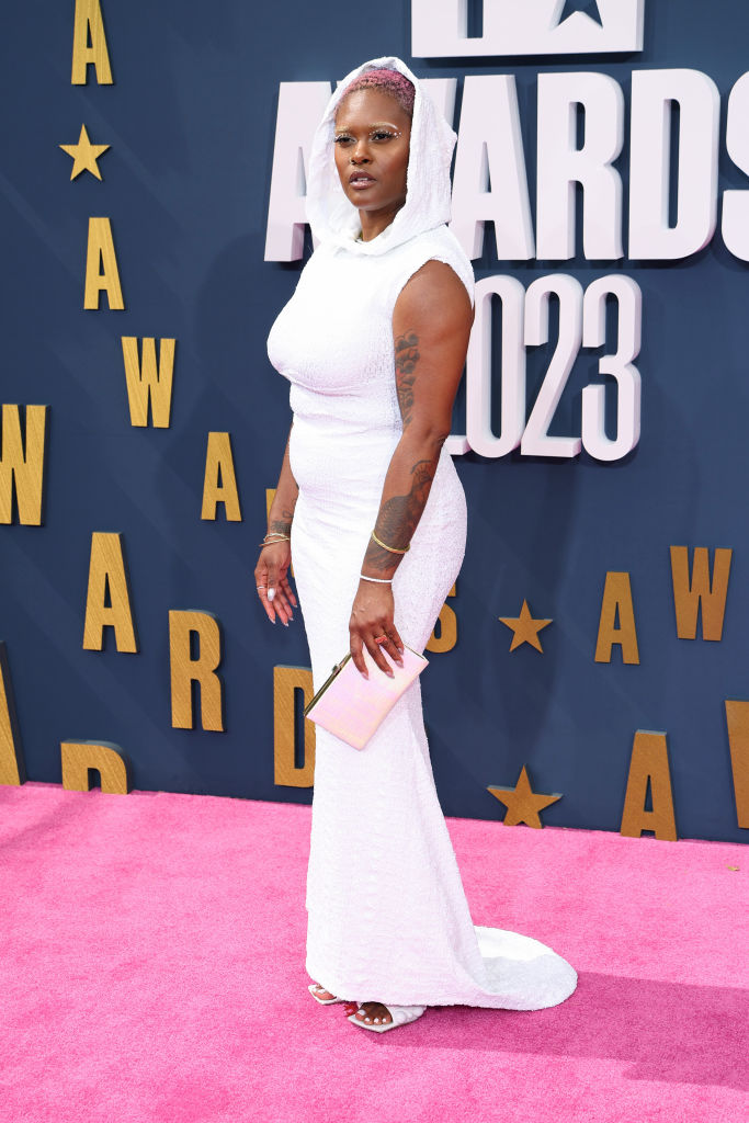 Charlese Antoinette Jones attends the BET Awards 2023 at Microsoft Theater on June 25, 2023 in Los Angeles, California. (Photo by Leon Bennett/WireImage)