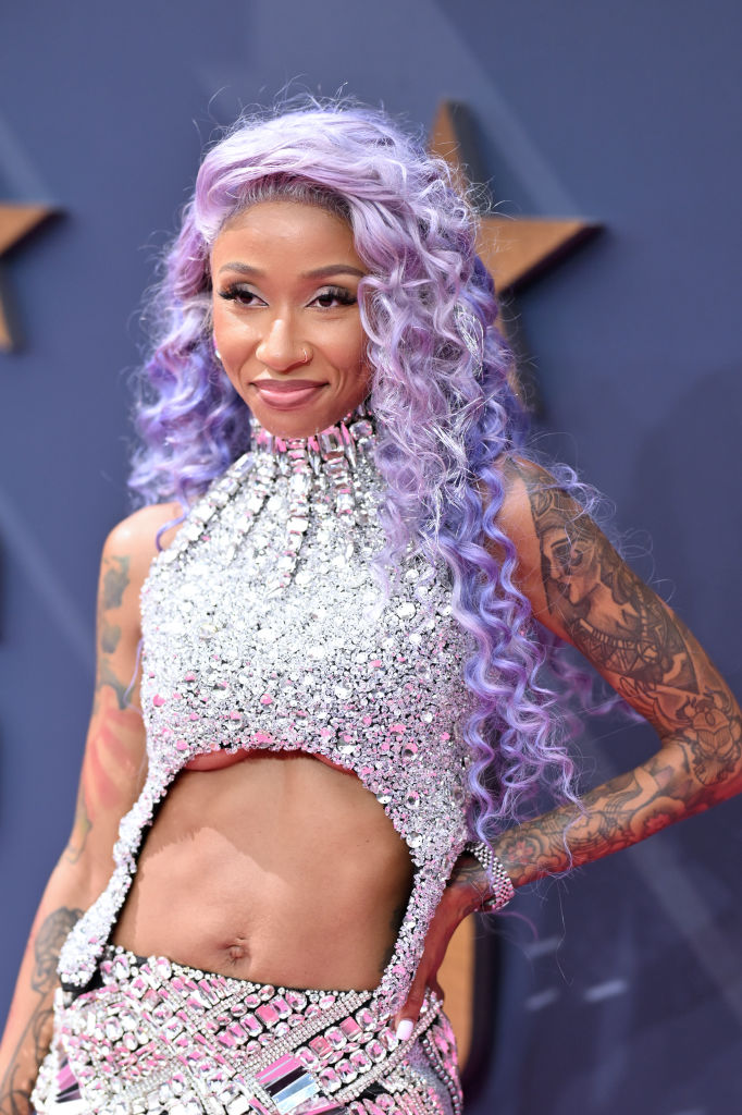 Diamond attends the BET Awards 2023 at Microsoft Theater on June 25, 2023 in Los Angeles, California. (Photo by Paras Griffin/Getty Images for BET)