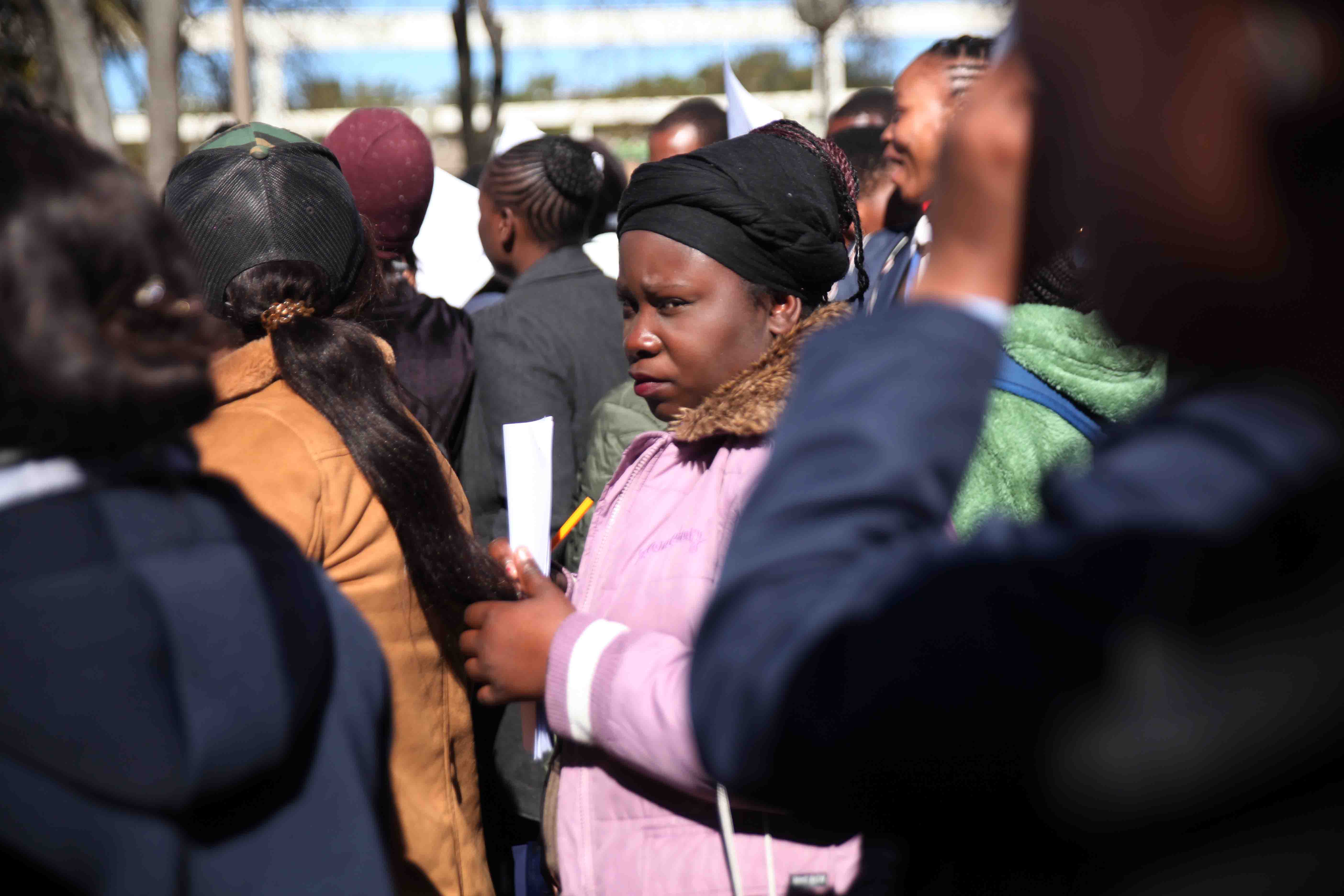 Thousands queue for jobs at Nasrec on Youth Day