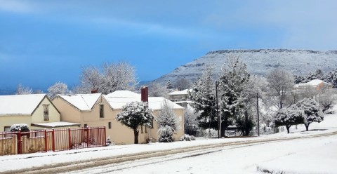 Snow blankets Eastern Cape towns as ‘bitterly cold’ temperatures hit the southern Drakensberg
