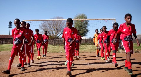 Soweto founder sacrifices from his own pocket to nurture young soccer stars in Naledi
