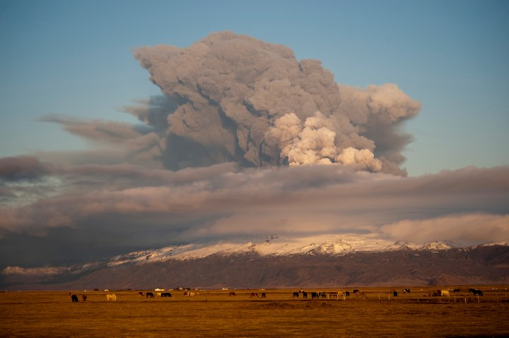 Volcano in Iceland spewing toxic gas but eruption slowing