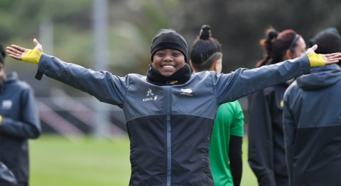 Rising star Wendy Shongwe aims to shine and soak up lessons from Banyana squad