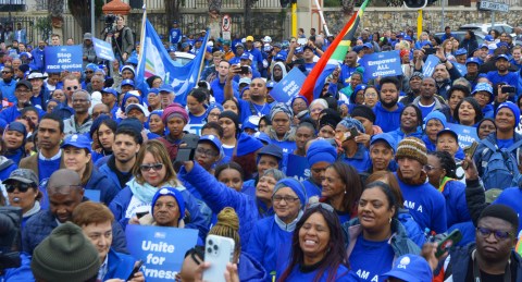 DA marches against ‘Race Quotas Act’, but critics say party misses the point