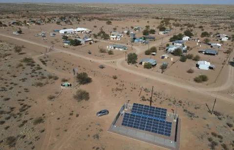 How a shipping container brought electricity to a powerless town