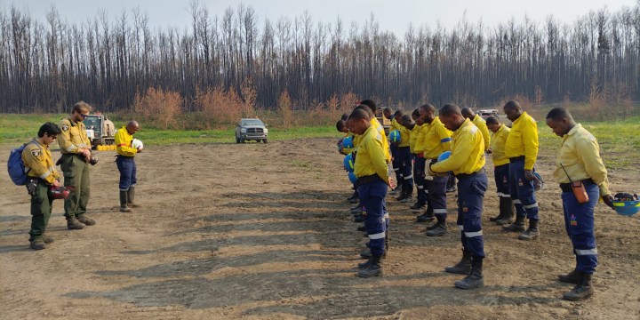 Another team of SA firefighters heads for Canada while out-of-control wildfires rage