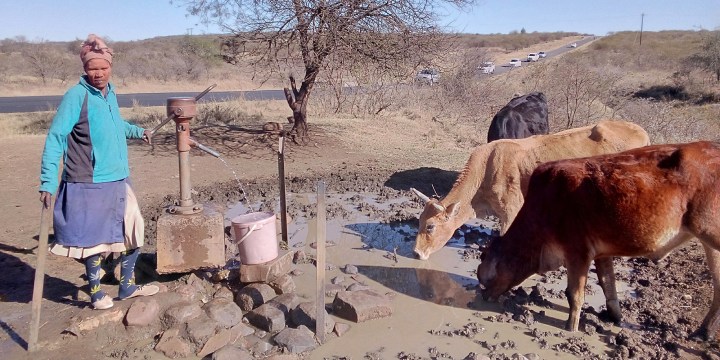 ‘We don’t have water,’ rural KZN residents tell Ramaphosa at imbizo