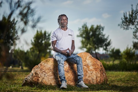 Youth activist Jacques Bona’s tenacity opens the door to a world of learning for his community