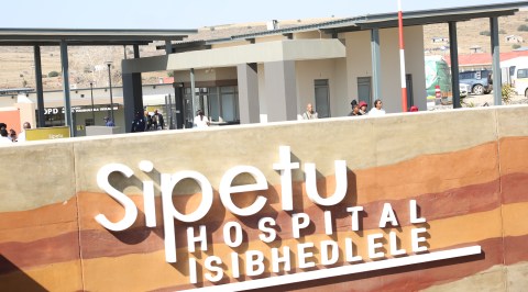 Eastern Cape Health MEC asks community to guard new R680-million Sipetu Hospital against protection rackets