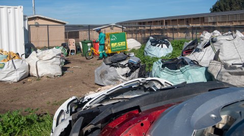 Cape Town learners are turning junk into money to upgrade their schools — and cleaning up their neighbourhoods