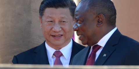 Chinese President Xi Jinping makes rare trip abroad to touch many bases in South Africa