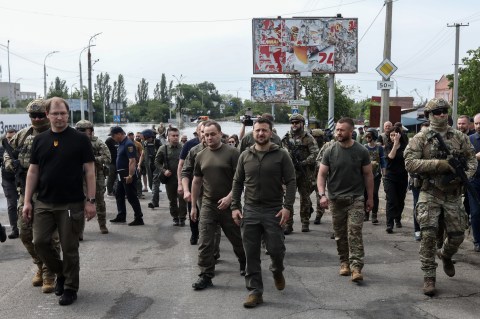 Russian shelling kills seven, including a baby, in Ukraine’s Kherson region