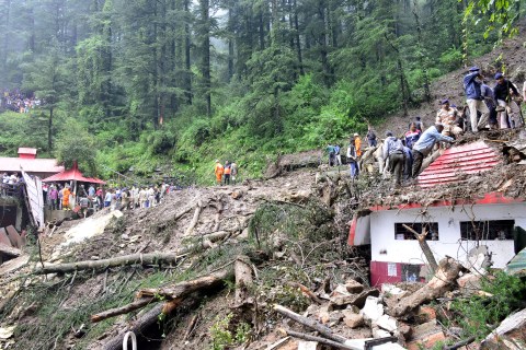 More than 50 people killed in India’s Himalayas as rain triggers landslides