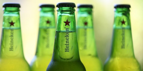 Heineken, Moët & Chandon are the world’s most valuable liquor brands
