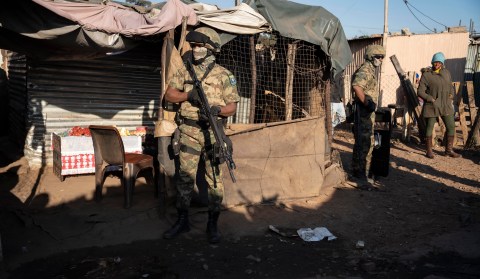 Riverlea crackdown – police shut down informal mines, arrest dozens in drive to stamp out gun violence