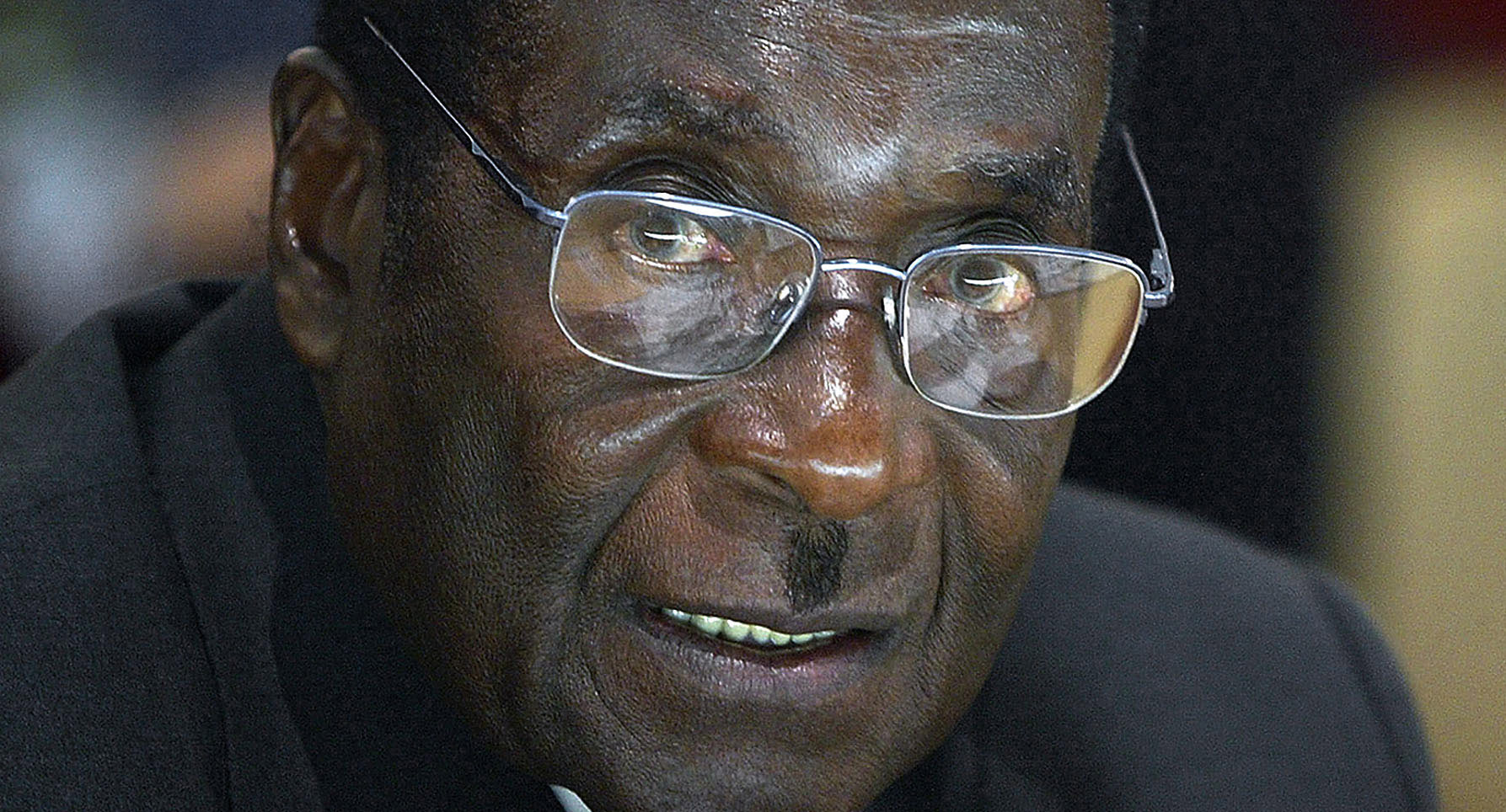 Former Zimbawean president and Zanu-PF leader Robert Mugabe