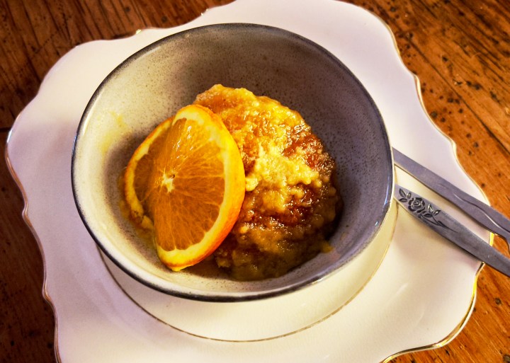 What’s cooking today: Orange malva pudding