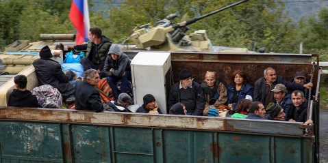Armenia says ‘ethnic cleansing’ under way in Karabakh region
