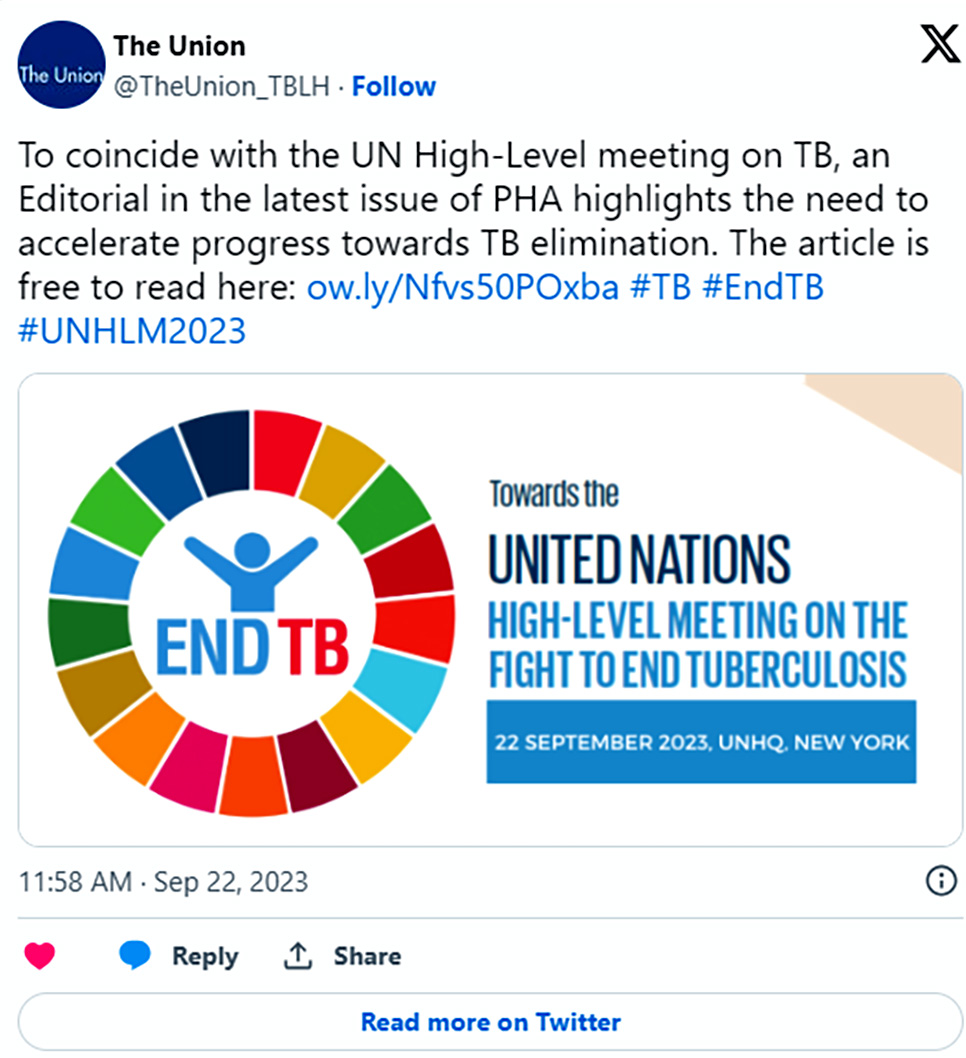 UN TB meeting