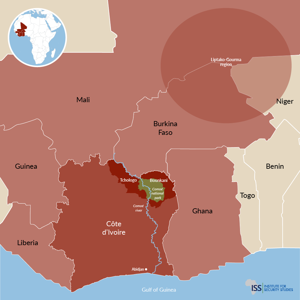 Côte d'Ivoire violent extremist groups