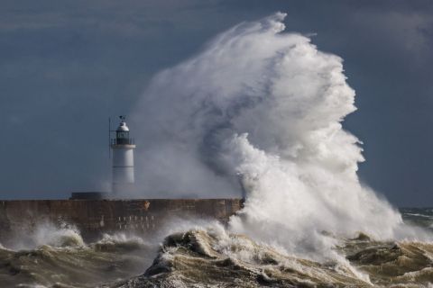 Storms prompt weather warnings across England, and more from around the world