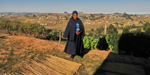 Gold-mining widows and their children are battling with trauma and poverty