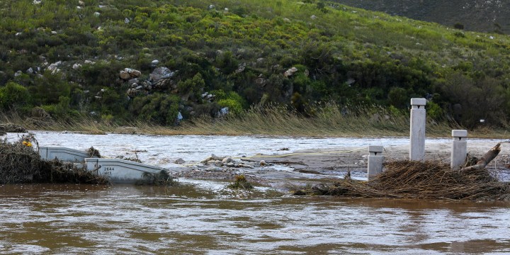 Western Cape residents pick up the pieces after downpour