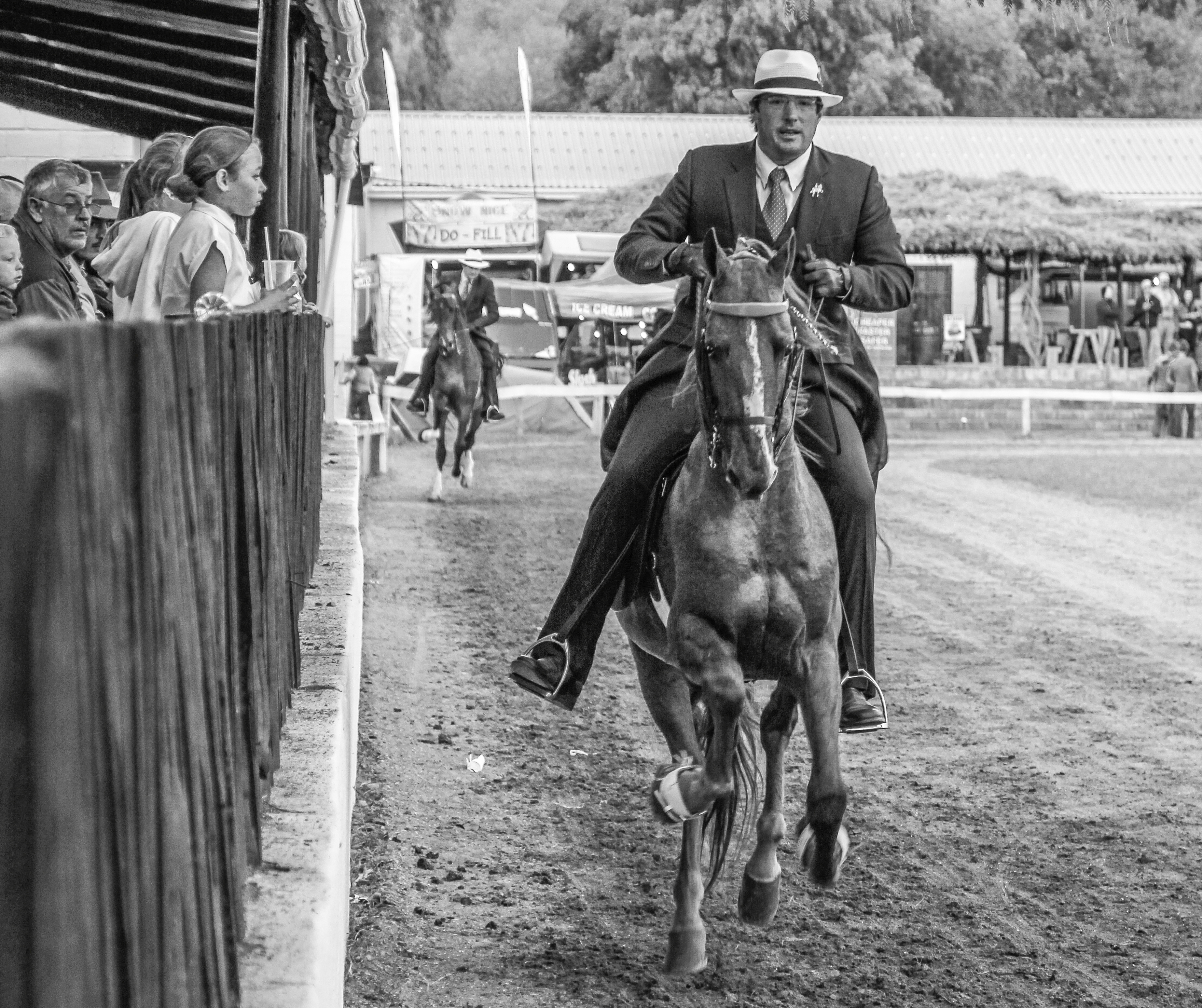 Expert horsemanship on display at the Cradock Agricultural Show. Photograph by Chris Marais.