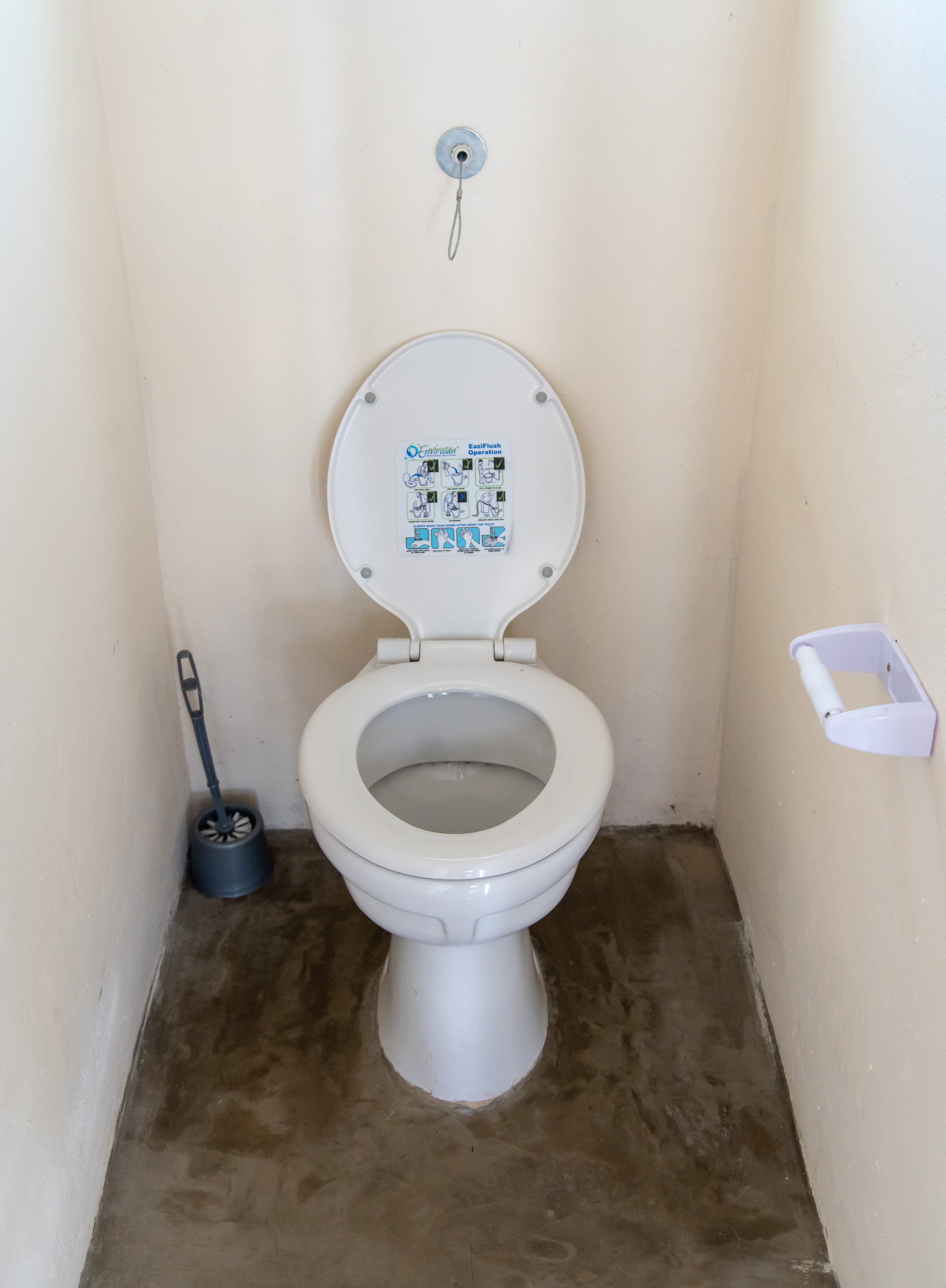 A nonprofit organisation is leading the charge to flush pit latrines out of South African schools