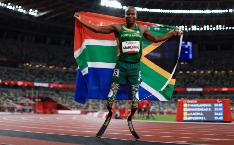 Ntando Mahlangu runs to hear the wind whistling past his ears – and to try to win more Paralympics medals