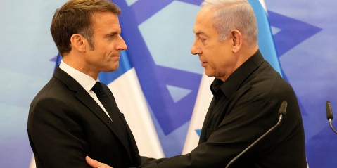 Macron warns against ‘massive’ Israeli ground attack in Gaza; Biden calls for two-state solution for lasting peace