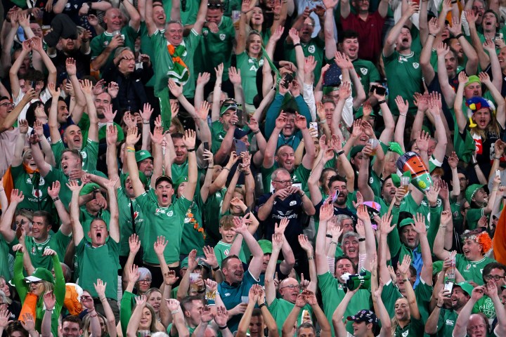 Ireland thrash Scotland to set up All Black showdown, while Boks-France quarterfinal confirmed