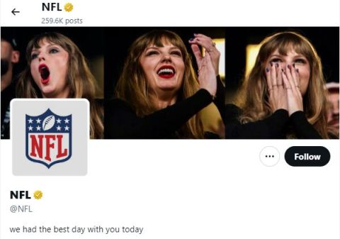 Taylor Swift love rumours boost NFL Sunday ratings for NBC
