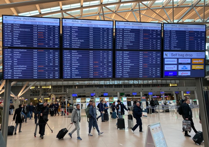 Germany’s Hamburg airport halts flights after threat to plane from Iran