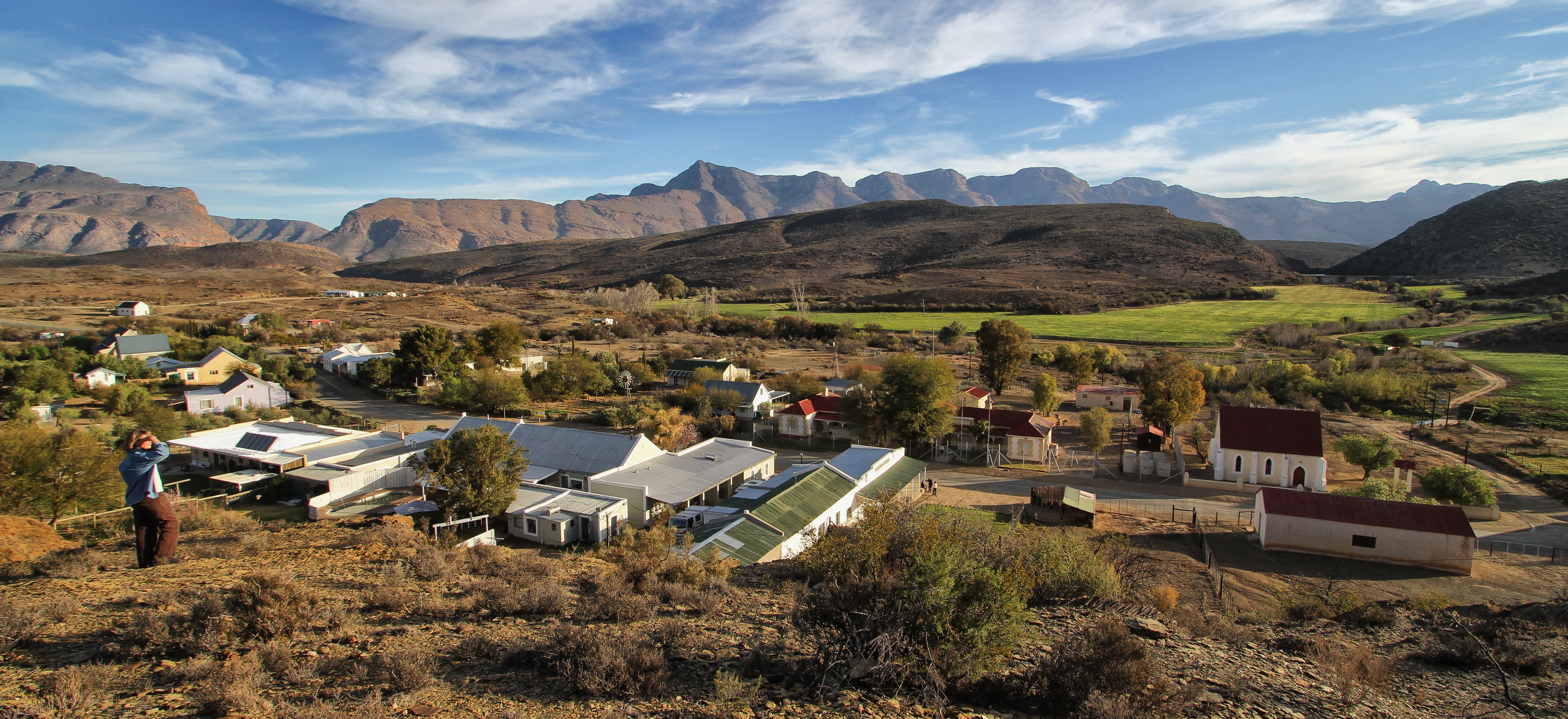 Klaarstroom, the tiny Western Cape Karoo village with the huge view. Image: Chris Marais