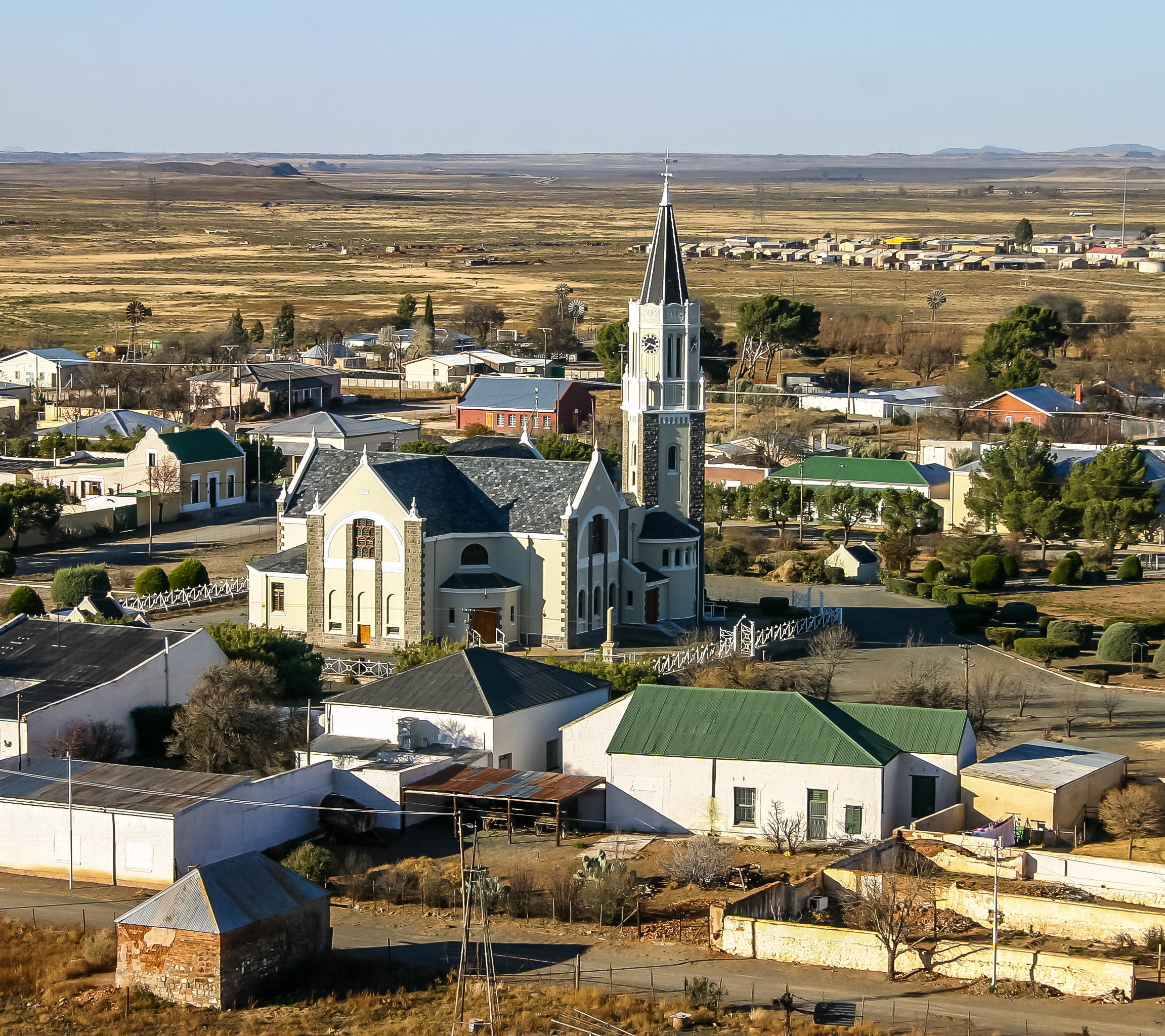 Hanover, Northern Cape: From Trappieskoppie you can see the Karoo forever. Image: Chris Marais