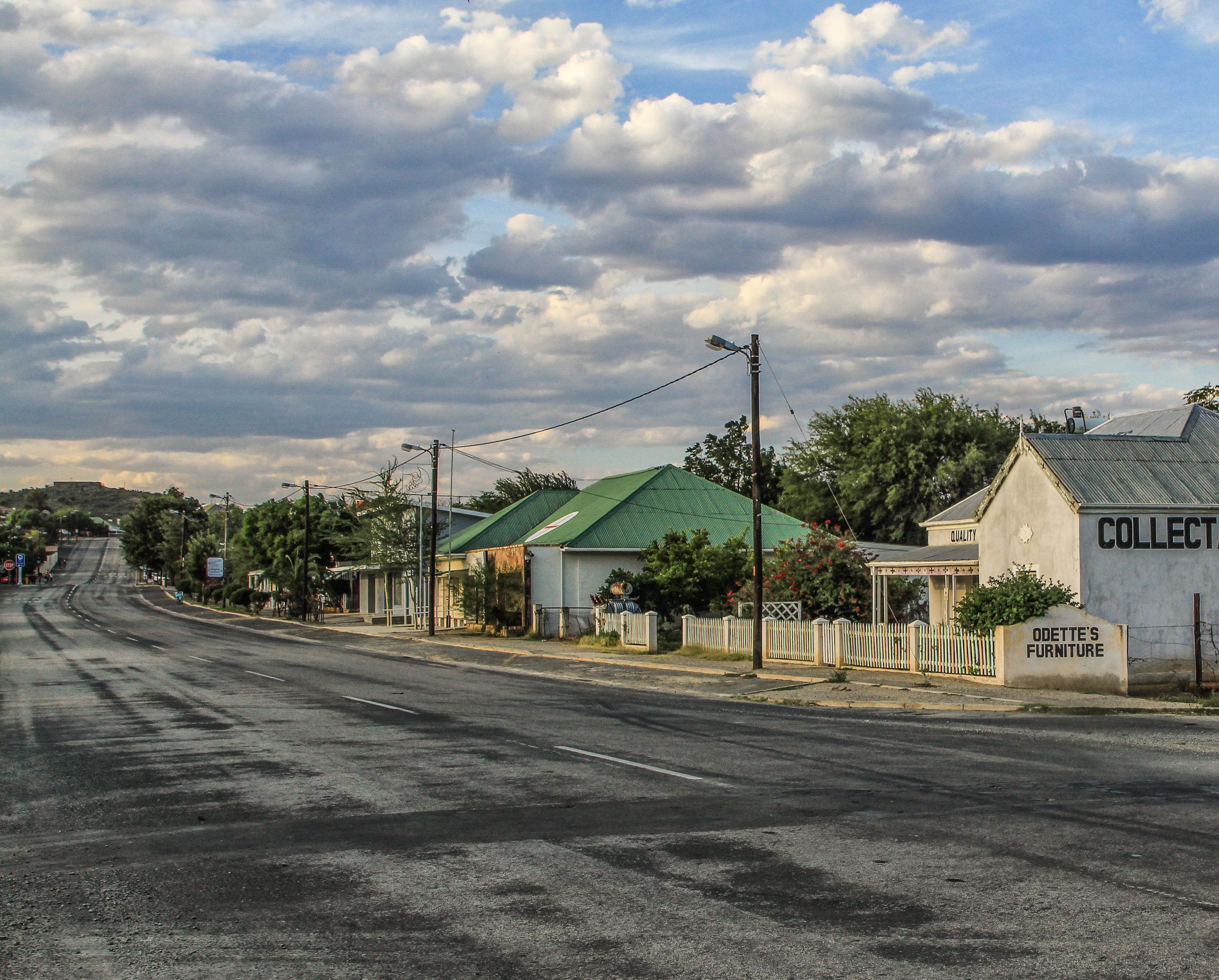 Jansenville, Eastern Cape: rush hour in Mohair Country. Image: Chris Marais